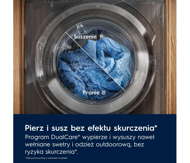 Pralko-suszarka Electrolux EW7W2492P SteamCare 700 9/5kg 1400obr SteamRefresh DualCare SensiCare+ SteamCare - 1285993 - zdjęcie 9